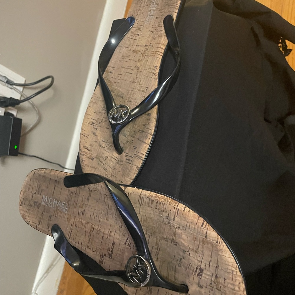 Used Michael Kors Flip Flops